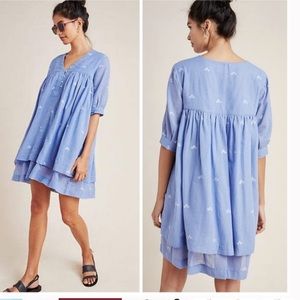 MIRTH | Cornflower Cotton Anguilla Dress Tunic